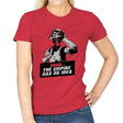 Deadtrooper - Anytime - Womens T-Shirts RIPT Apparel Small / Red