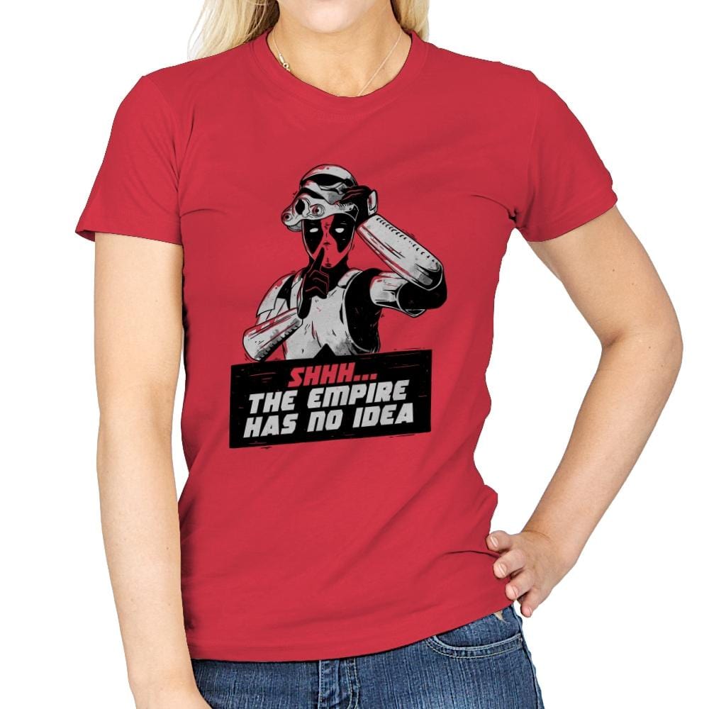 Deadtrooper - Anytime - Womens T-Shirts RIPT Apparel Small / Red