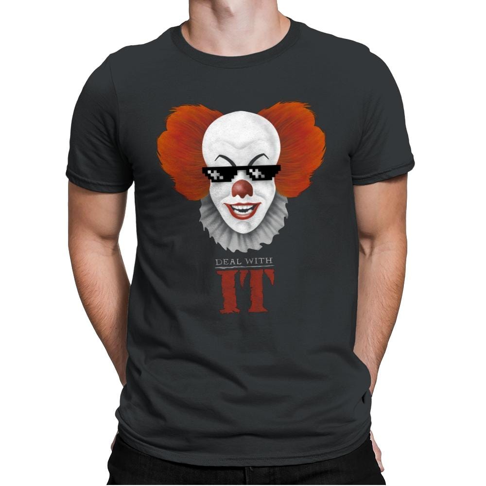 Deal With IT - Anytime - Mens Premium T-Shirts RIPT Apparel Small / Heavy Metal
