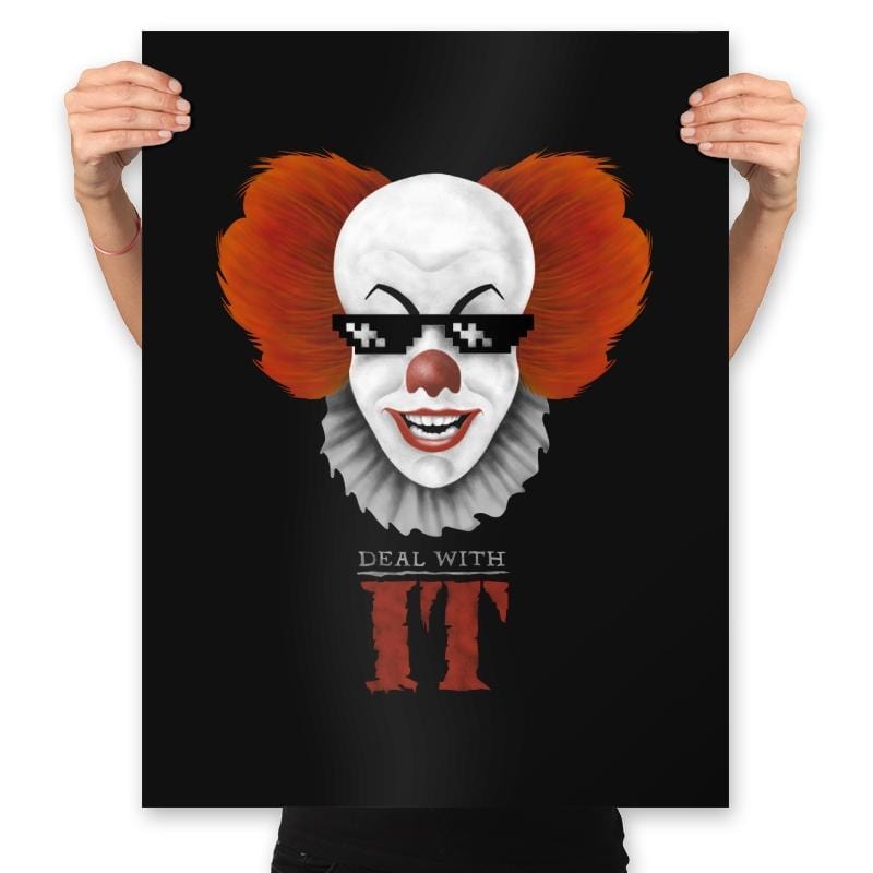 Deal With IT - Anytime - Prints Posters RIPT Apparel 18x24 / Black