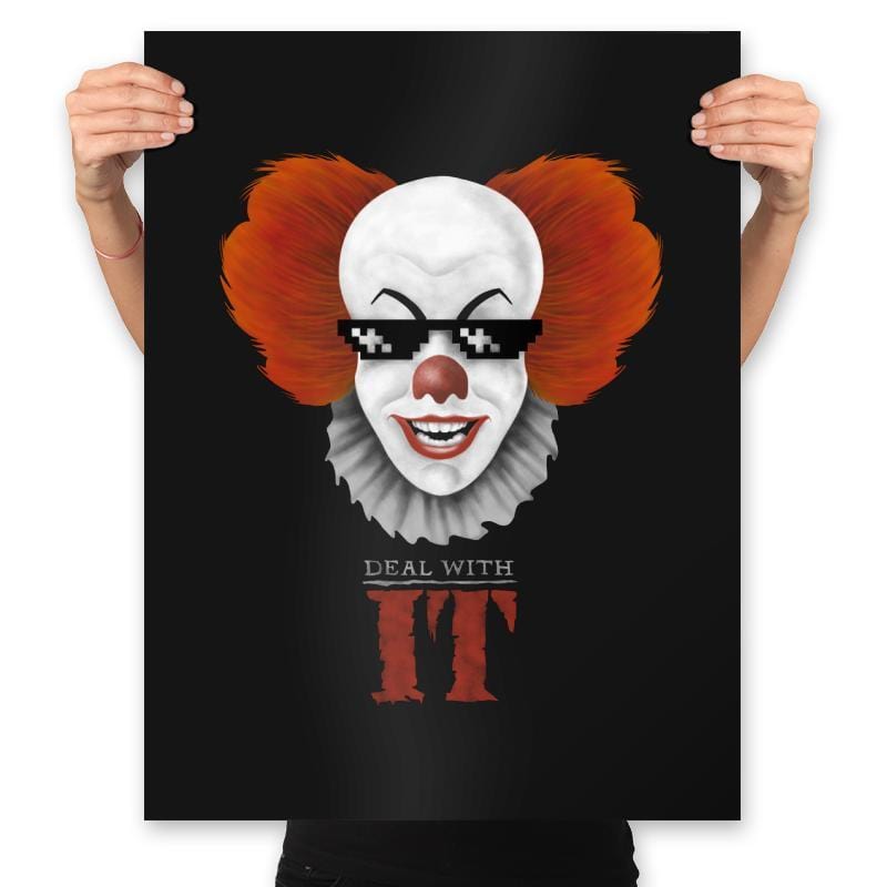 Deal With IT - Anytime - Prints Posters RIPT Apparel 18x24 / Black