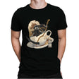 Death by Coffee - Mens Premium T-Shirts RIPT Apparel Small / Black