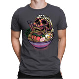 Death By Ramen - Mens Premium T-Shirts RIPT Apparel Small / Heavy Metal
