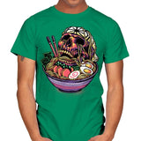 Death By Ramen - Mens T-Shirts RIPT Apparel Small / Kelly