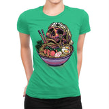 Death By Ramen - Womens Premium T-Shirts RIPT Apparel Small / Kelly