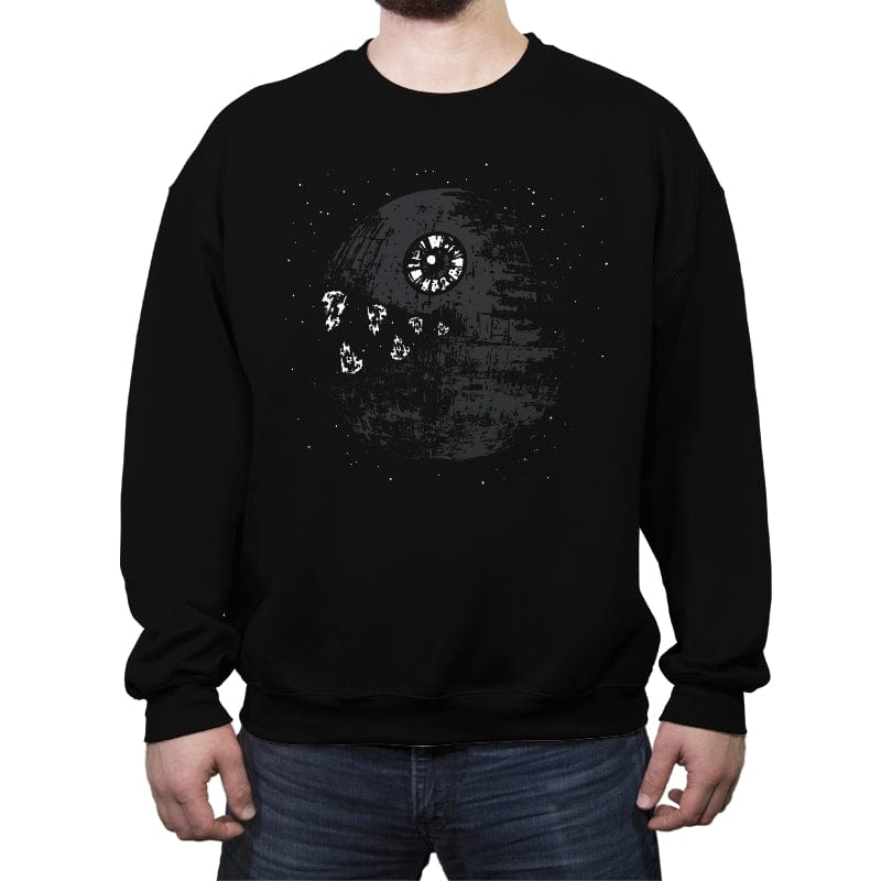 Death Chomp - Crew Neck Sweatshirt Crew Neck Sweatshirt RIPT Apparel Small / Black