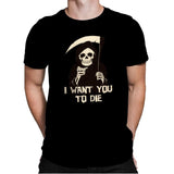 Death Chose You! - Anytime - Mens Premium T-Shirts RIPT Apparel Small / Banana Cream