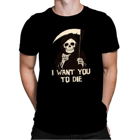 Death Chose You! - Anytime - Mens Premium T-Shirts RIPT Apparel Small / Banana Cream