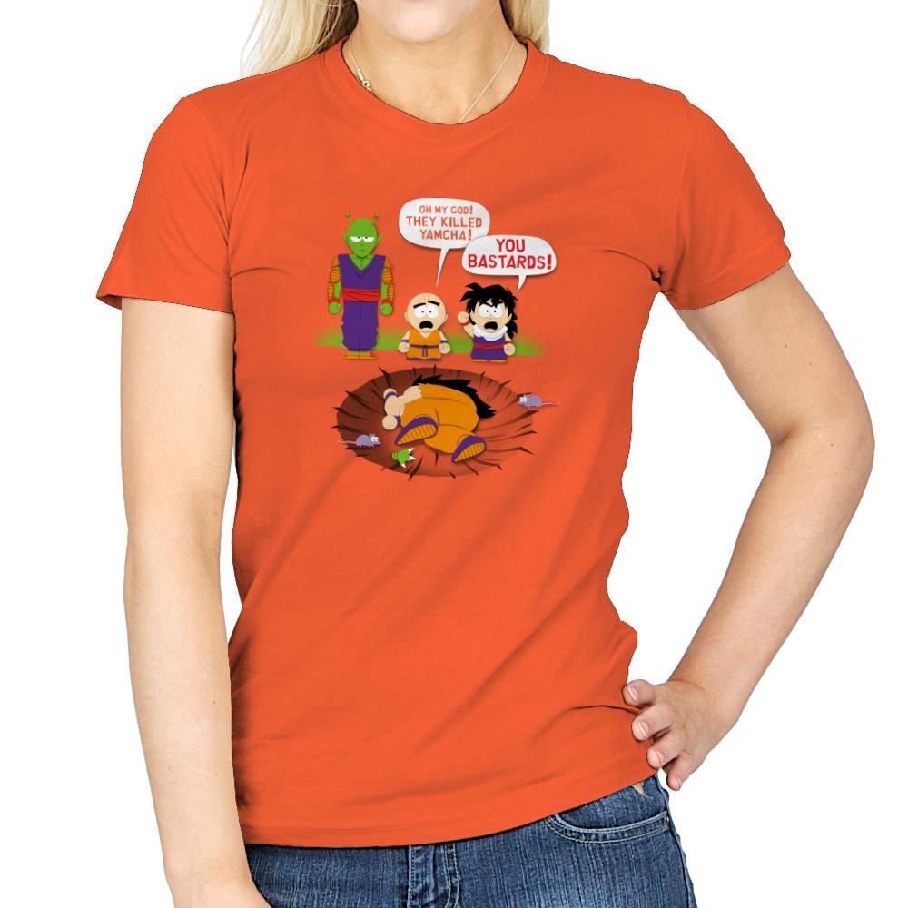 Death in Dragon Park Exclusive - Womens T-Shirts RIPT Apparel Small / Orange