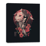 Death Messenger - Canvas Wraps Canvas Wraps RIPT Apparel 16x20 / Black