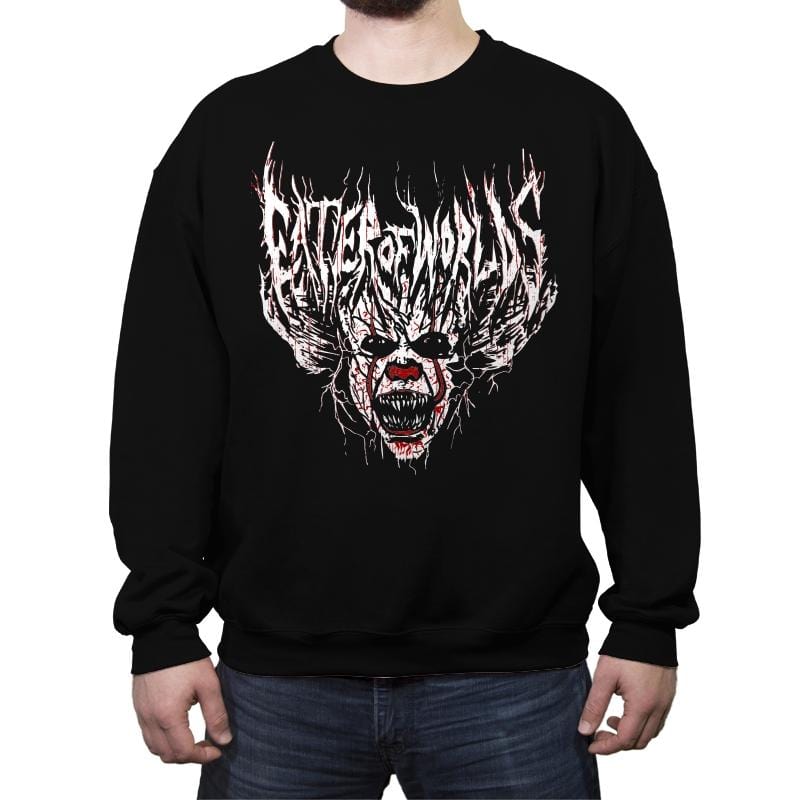 Death Metal Derry - Crew Neck Sweatshirt Crew Neck Sweatshirt RIPT Apparel Small / Black