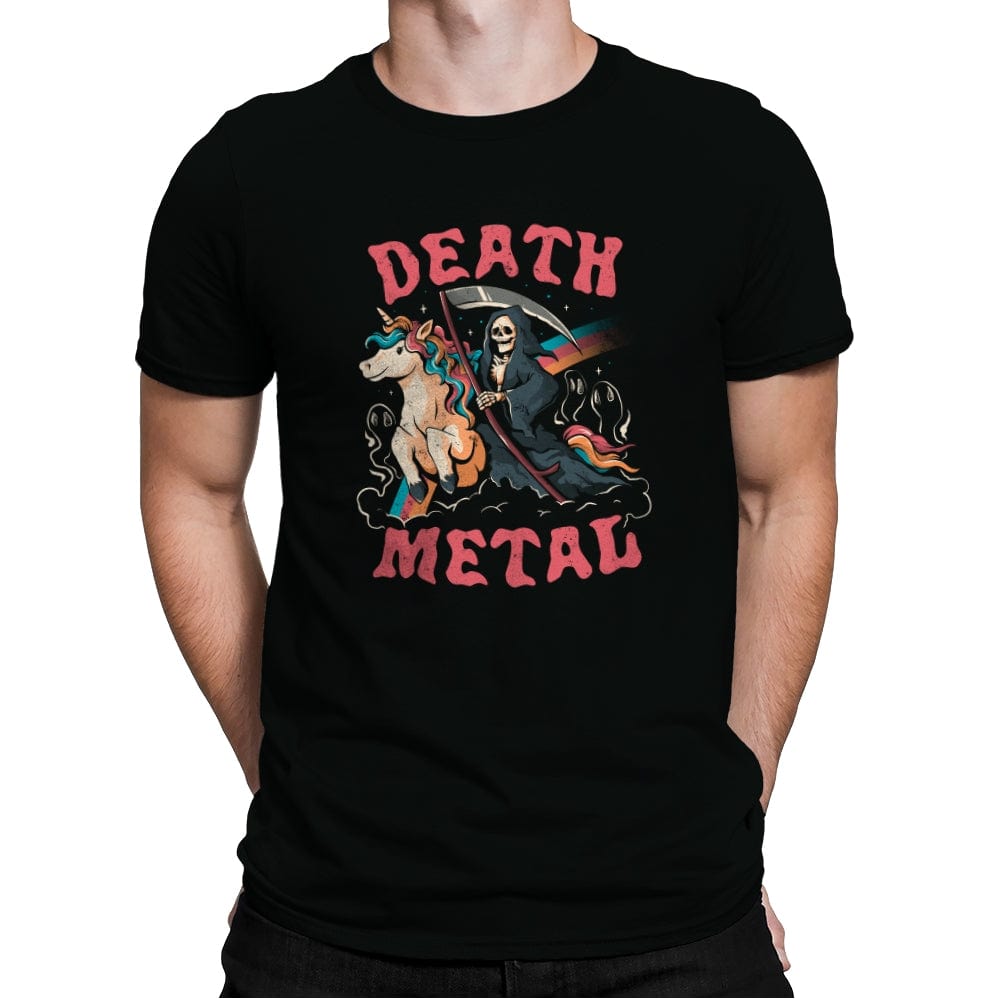 Death Metal - Mens Premium T-Shirts RIPT Apparel Small / Black