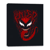 Death Metal Symbiote - Canvas Wraps Canvas Wraps RIPT Apparel 16x20 / Black