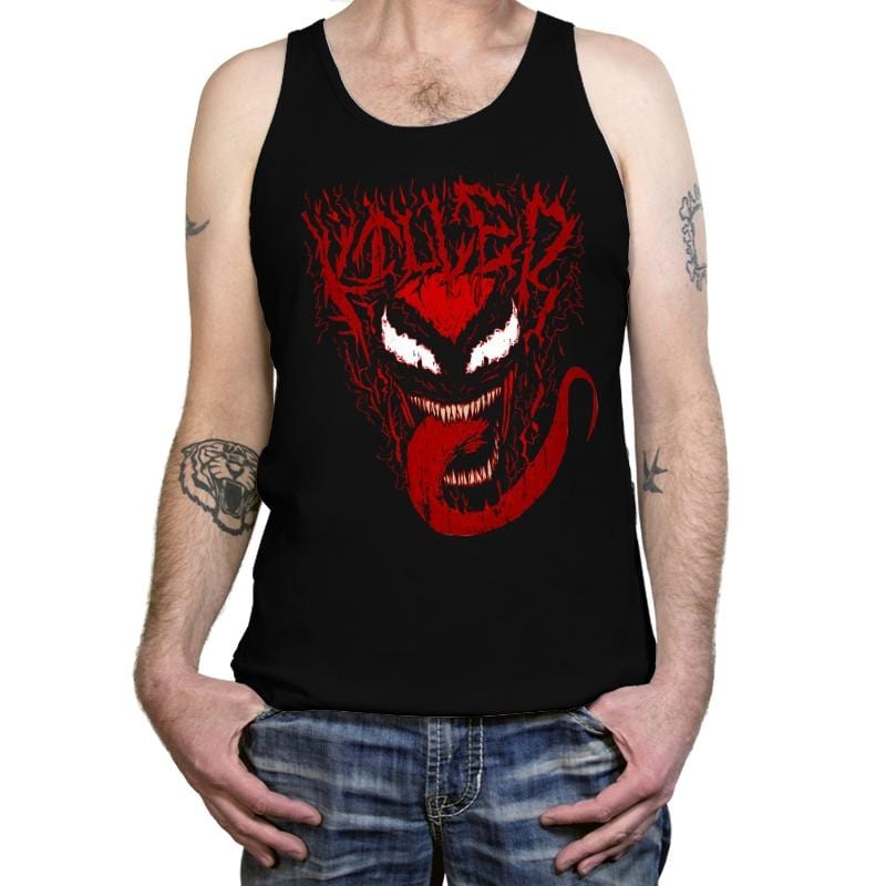 Death Metal Symbiote - Tanktop Tanktop RIPT Apparel X-Small / Black