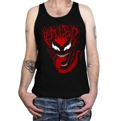 Death Metal Symbiote - Tanktop Tanktop RIPT Apparel X-Small / Black