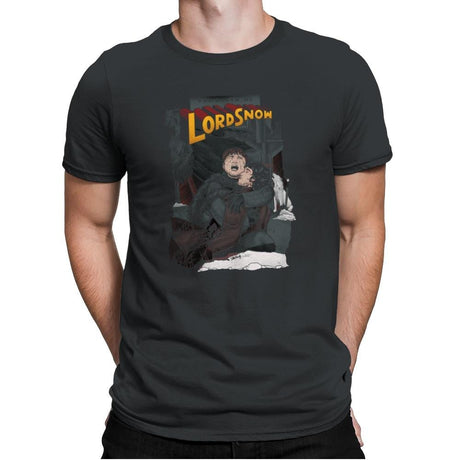 Death of Lord Snow - Game of Shirts - Mens Premium T-Shirts RIPT Apparel Small / Heavy Metal