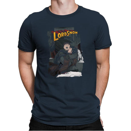 Death of Lord Snow - Game of Shirts - Mens Premium T-Shirts RIPT Apparel Small / Indigo