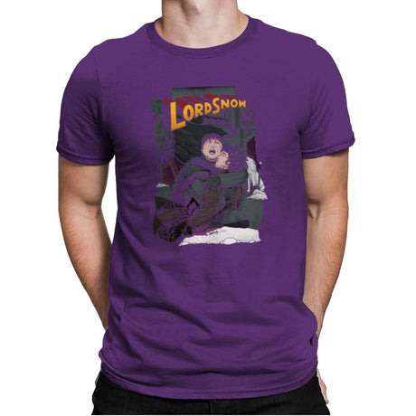 Death of Lord Snow - Game of Shirts - Mens Premium T-Shirts RIPT Apparel Small / Purple Rush