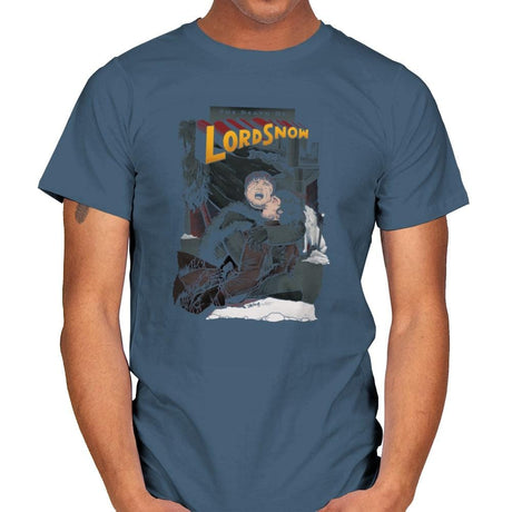 Death of Lord Snow - Game of Shirts - Mens T-Shirts RIPT Apparel Small / Indigo Blue