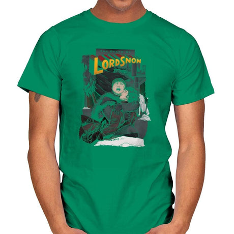 Death of Lord Snow - Game of Shirts - Mens T-Shirts RIPT Apparel Small / Kelly Green