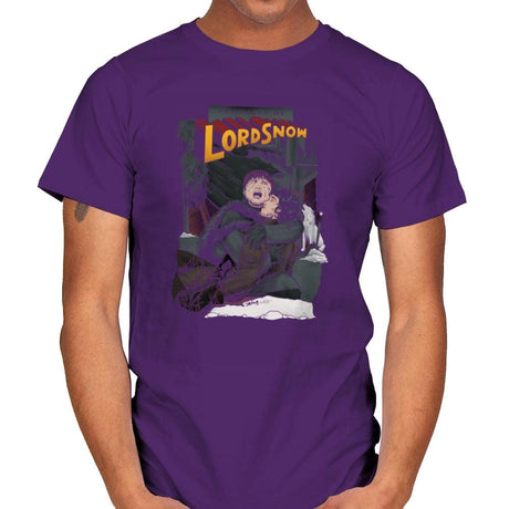 Death of Lord Snow - Game of Shirts - Mens T-Shirts RIPT Apparel Small / Purple