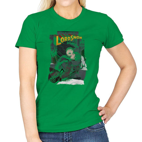 Death of Lord Snow - Game of Shirts - Womens T-Shirts RIPT Apparel Small / Irish Green