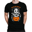 Death's Trick or Treat - Anytime - Mens Premium T-Shirts RIPT Apparel Small / Black