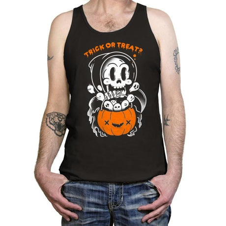 Death's Trick or Treat - Anytime - Tanktop Tanktop RIPT Apparel