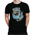 Death Shred Skateboarding - Mens Premium T-Shirts RIPT Apparel Small / Black