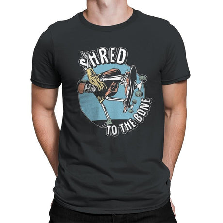 Death Shred Skateboarding - Mens Premium T-Shirts RIPT Apparel Small / Heavy Metal