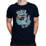 Death Shred Skateboarding - Mens Premium T-Shirts RIPT Apparel Small / Midnight Navy