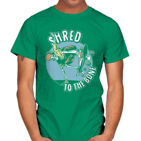 Death Shred Skateboarding - Mens T-Shirts RIPT Apparel Small / Kelly