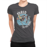 Death Shred Skateboarding - Womens Premium T-Shirts RIPT Apparel Small / Heavy Metal