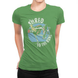 Death Shred Skateboarding - Womens Premium T-Shirts RIPT Apparel Small / Kelly