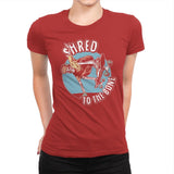 Death Shred Skateboarding - Womens Premium T-Shirts RIPT Apparel Small / Red