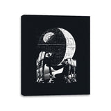 Death Star Ground Force - Canvas Wraps Canvas Wraps RIPT Apparel 11x14 / Black