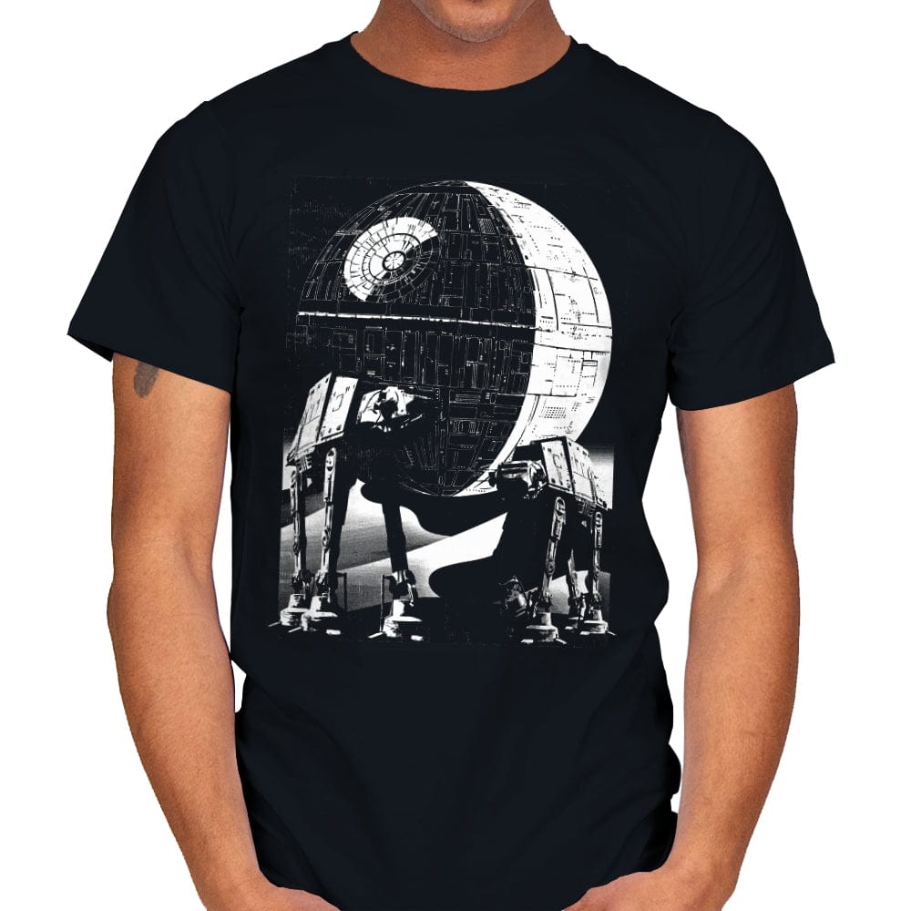 Death Star Ground Force - Mens T-Shirts RIPT Apparel Small / Black