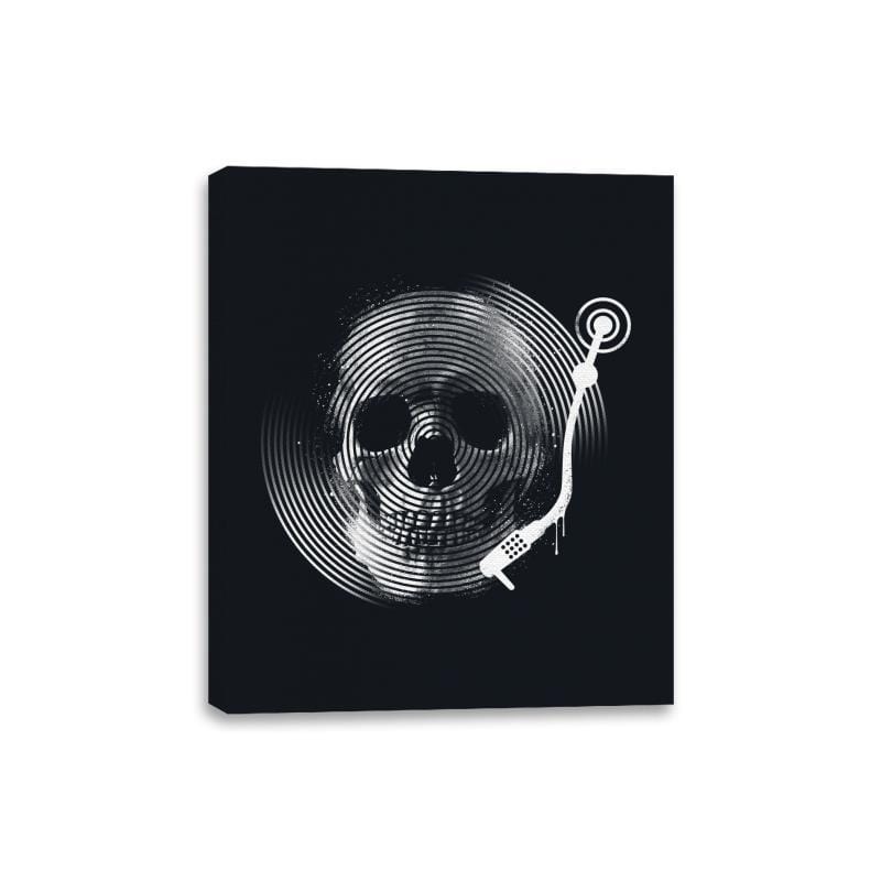 Death Tune - Canvas Wraps Canvas Wraps RIPT Apparel 8x10 / Black