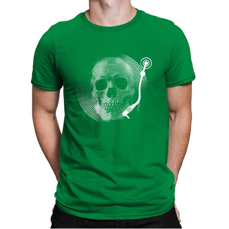 Death Tune - Mens Premium T-Shirts RIPT Apparel Small / Kelly