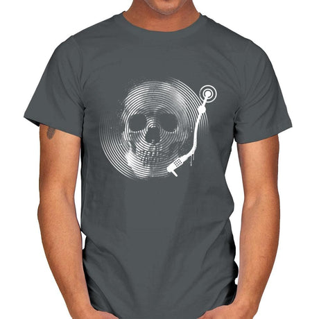 Death Tune - Mens T-Shirts RIPT Apparel Small / Charcoal
