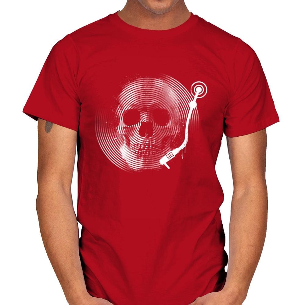 Death Tune - Mens T-Shirts RIPT Apparel Small / Red