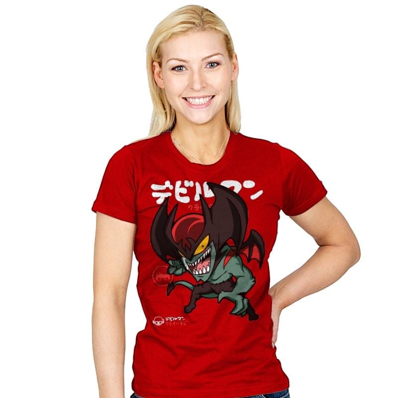 DEBIRUMAN kuraibeibi - Womens T-Shirts RIPT Apparel Small / Red