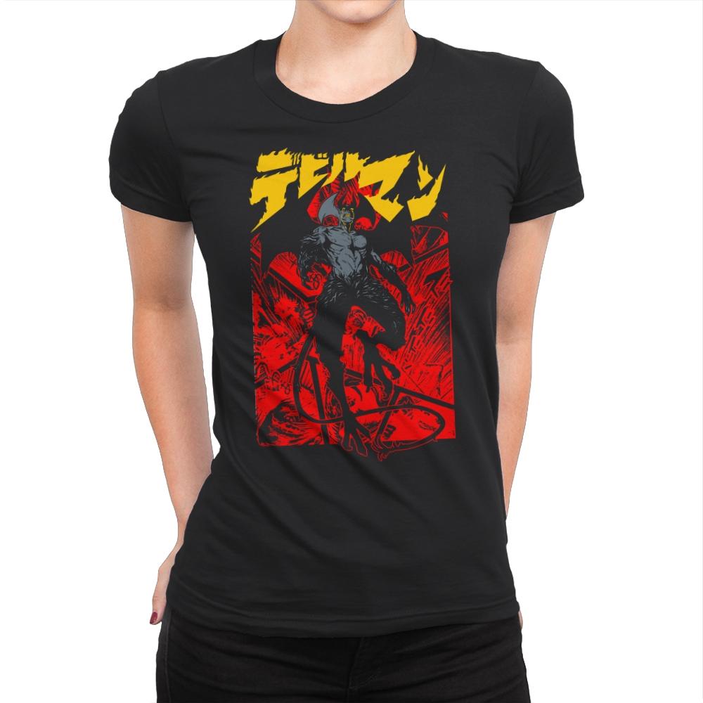 Debiruman - Womens Premium T-Shirts RIPT Apparel Small / Black