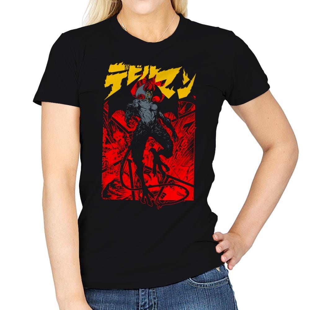 Debiruman - Womens T-Shirts RIPT Apparel Small / Black