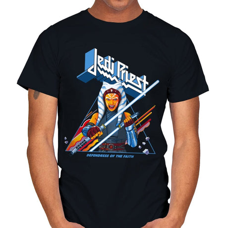 Defendress of the Faith - Mens T-Shirts RIPT Apparel Small / Black