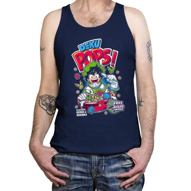 Deku Pops - Tanktop Tanktop RIPT Apparel X-Small / Navy