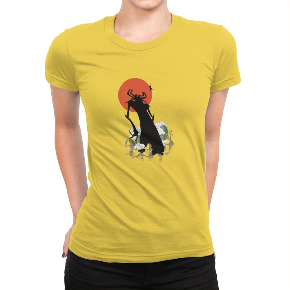 Deliverer of Darkness - Best Seller - Womens Premium T-Shirts RIPT Apparel Small / Vibrant Yellow