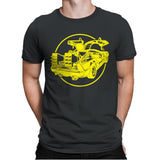 DeLorean - Mens Premium T-Shirts RIPT Apparel Small / Heavy Metal