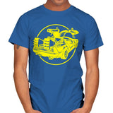 DeLorean - Mens T-Shirts RIPT Apparel Small / Royal