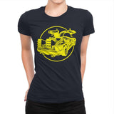 DeLorean - Womens Premium T-Shirts RIPT Apparel Small / Midnight Navy